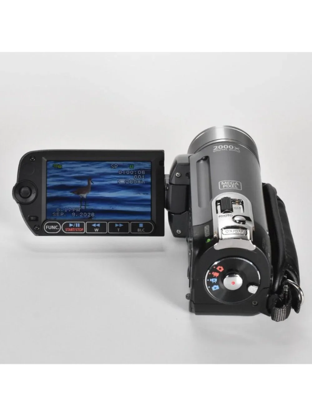 Canon FS-11 Dual Flash Memory Camcorder 16GB Built-In Memory 37x Opt Zoom MINT